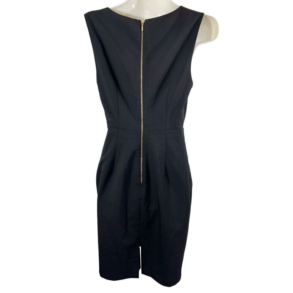 Express‎ Black Sleeveless Cocktail Dress Size 4 Party Date Night LBD Jeweled - Picture 7 of 11